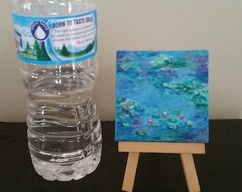 Mini Monet- Monet's Waterlelies replica schilderij