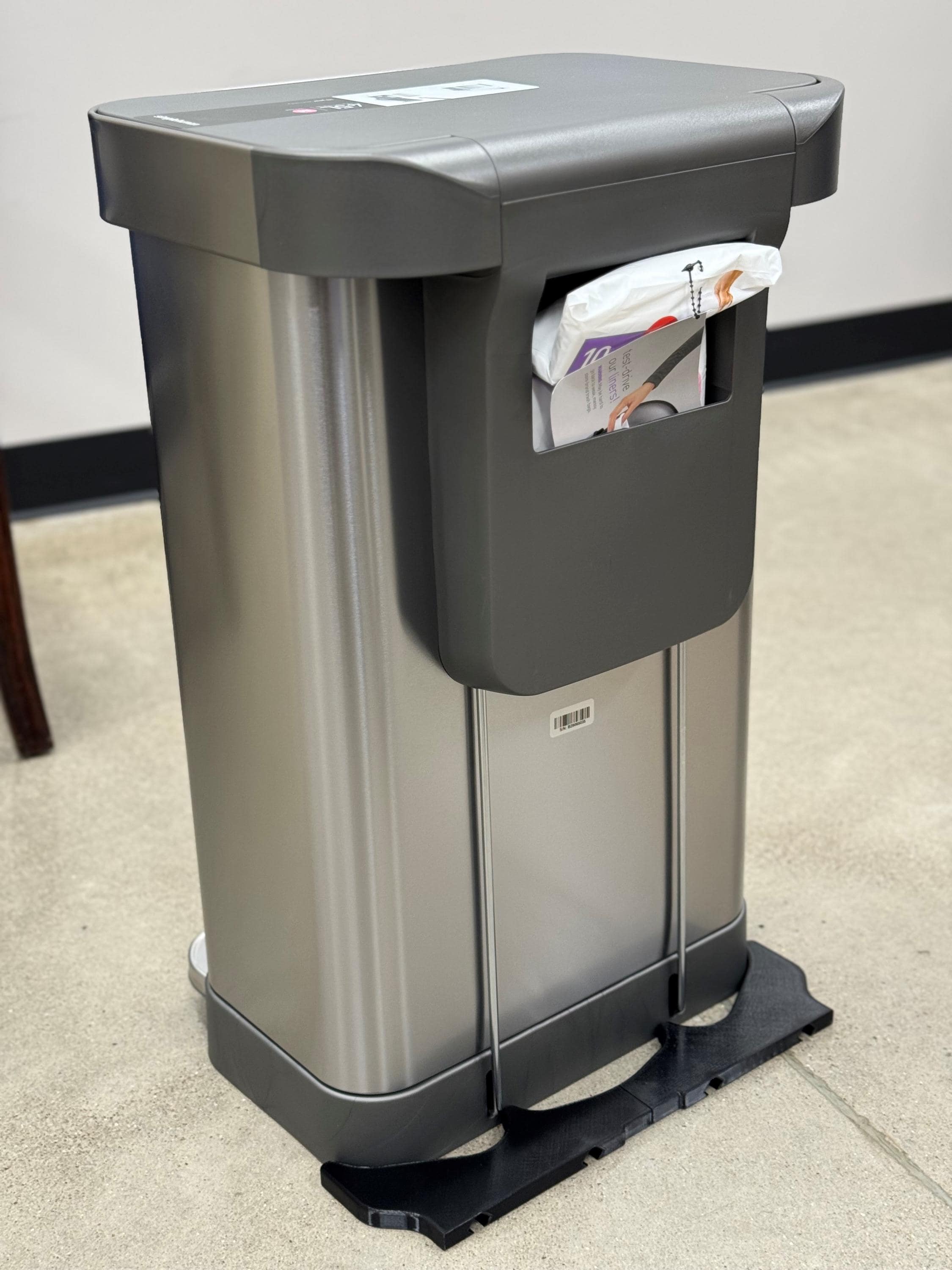Noscoot: Trashcan Spacer 00210-12 Compatible With Simplehuman
