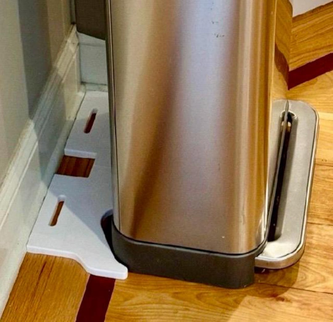 Noscoot: Trashcan Spacer 00210-12 Compatible With Simplehuman