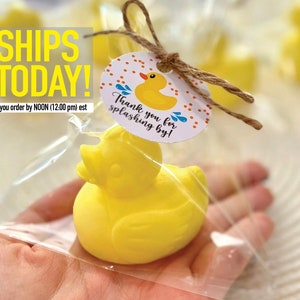 Rubber Duck SOAP Favors - Duck Baby Shower Favors, Duck Birthday Decor Party Favors, Pool Party Kids Birthday, Girl Boy Summer Guest Gift