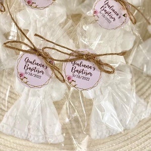 Baby SOAP Favors --- Baptism Favors Girl, Baby Shower Favors Girl Baptism Decoration Girl Christening Favors First Communion Gift for Guests image 1
