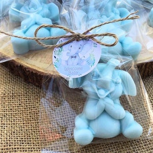Baby elephant shower favors oh baby elephant baby shower soap for guests party favors welcome baby homemade soap baby boy baby girl elephant