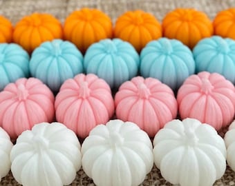 Custom Pumpkin Soap Favors - Mini Gift for Guests in Bulk Fall in Love Baby Bridal Shower Wedding Decoration Little Pumpkin Halloween Party