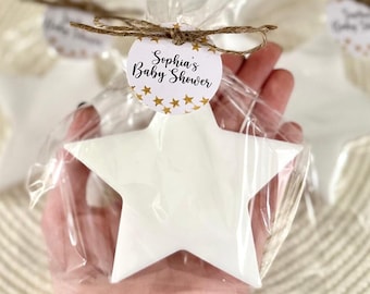 Star Soap Favors - Twinkle Little Star Baby Shower Girl Boy, Over the Moon Bridal Shower Birthday Decoration, 4th Fourth of July Celebration