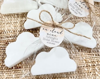 Elegant Cloud Soap Favors - On Cloud Nine 9 Bridal Shower Gift for Guest Bulk She is Over the Moon Baby Decor Up In Air Sky Balloon Birthday