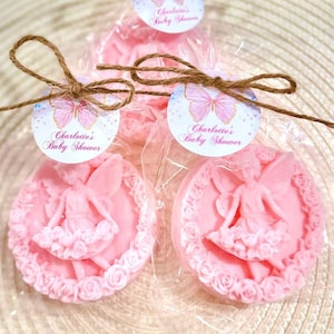 Fairy Soap Favors - Baby Shower Birthday Bridal Shower Bachelorette Decor Butterfly Toddler Baby Girl Garden Fairy Theme Decorations