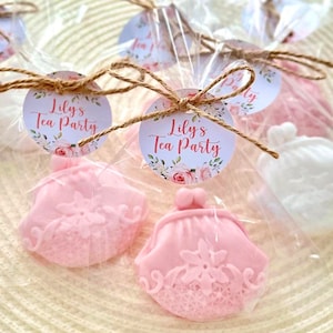 Tea Party Sop Favors - Girl Birthday Decorations, Bridal Shower Baby Shower Favors Girl, For Kids Adults Women, Whimsical High Tea Party
