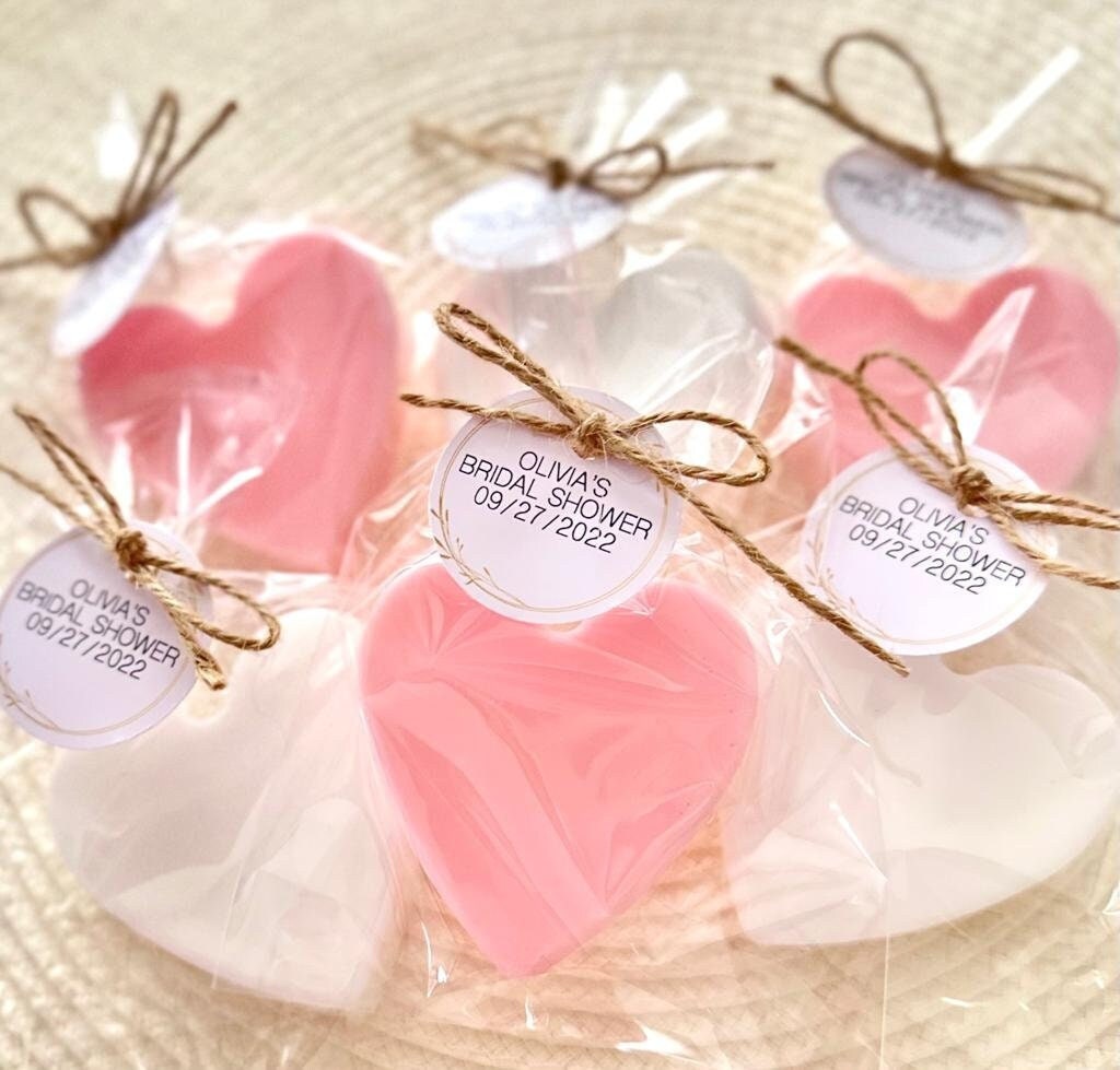 Heart Soap Favors - Baby Shower Favors, Bridal Shower Decorations, Baby  Girl Shower Party Gift for Guests in Bulk Custom Personalized Favors - Etsy, image size:1024x979