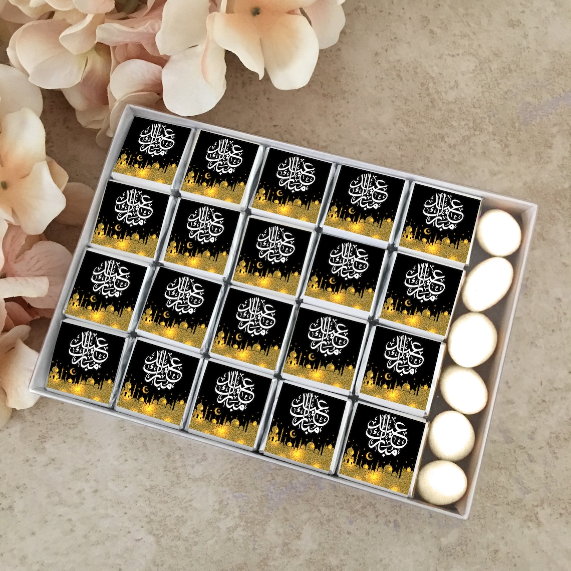 Eid Al Adha Gift Chocolate Box Kosher Eid Decoration Eid Etsy