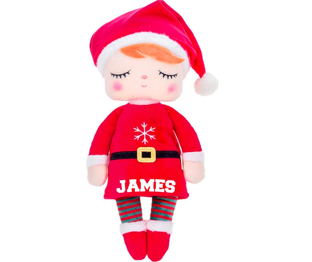 Personalized Christmas Elves - Boy Elf Girl Elf Holiday Elves Plush ...
