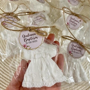 Baby SOAP Favors --- Baptism Favors Girl, Baby Shower Favors Girl Baptism Decoration Girl Christening Favors First Communion Gift for Guests image 4
