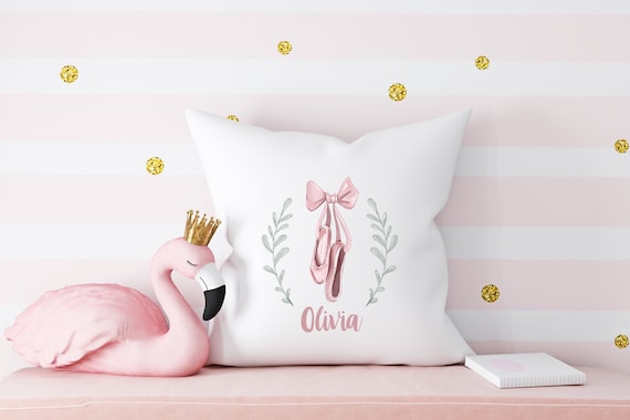 Personalized Ballerina Pillow Cover Ballerina Bedding Ballet Pillow Ballerina Baby Shower Decoration Ballet Ballerina Gift for Girls Women Etsy