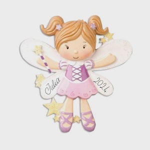 Angel Girl Ornament - Personalized Angel, Kids Custom Christmas Ornament, Dove Angel Ornament, Mini Angel Decoration - Personalized 2025