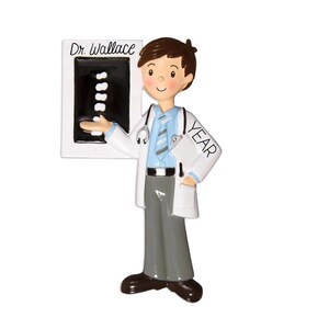 Doctor Ornament - Personalized Doctor Physician Assistant Nurse Practitioner Christmas Ornament Personalized Gift For Doctor PA NP 2025