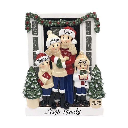 Personalized New Home Ornament Brick House Family Optional Etsy