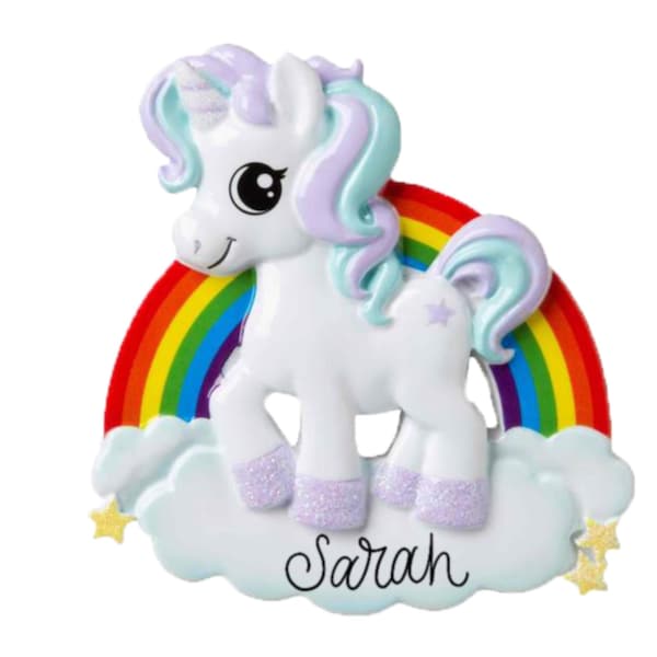Unicorn Ornament Etsy