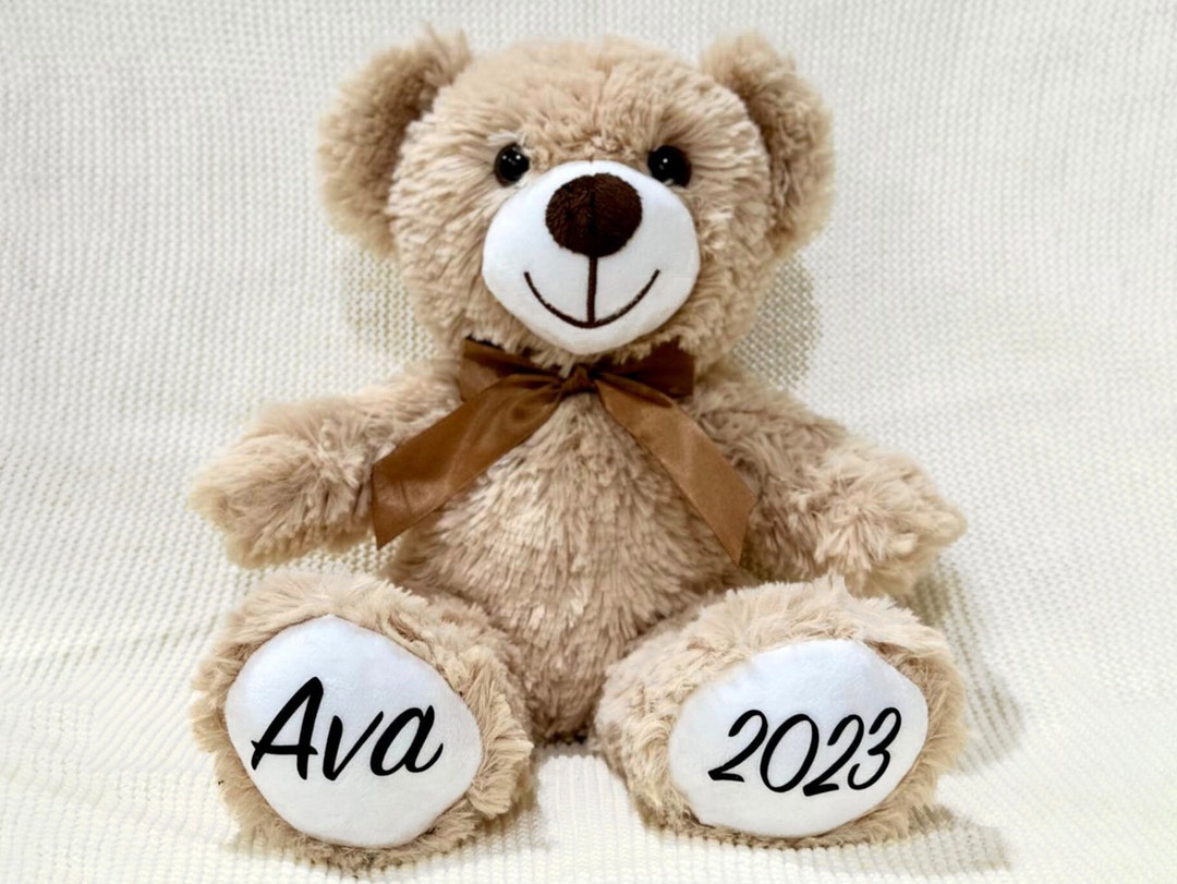 Teddy Bear Gift Personalized - New Baby Birthday Valentine's Day ...