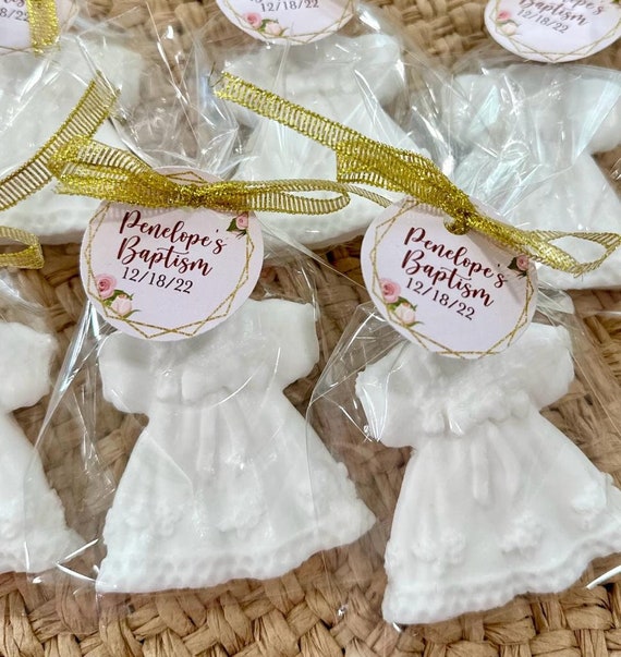 Baby SOAP Favors --- Baptism Favors Girl, Baby Shower Favors Girl Baptism Decoration Girl Christening Favors First Communion Gift for Guests