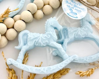 Jabones con forma de caballito mecedor - Recuerdos para invitados de baby shower, vaquero del oeste, cumpleaños de niña o niño