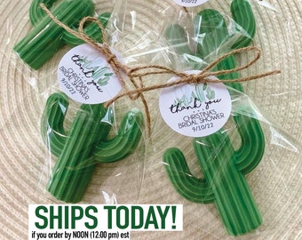 Cactus Soap Favors --- Cactus Party Favors, Fiesta Party Decor, Mexican Birthday Decorations, Cactus Bridal Shower Bachelorette Baby Favors