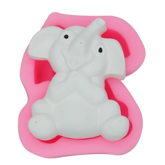 Elephant Silicone Mold Baby Elephant Silicone Mold Etsy