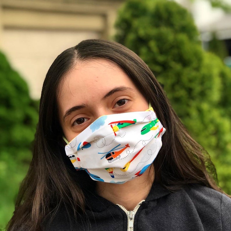 Balls Face Mask with Filter Pocket Kids Soccer Balls Mask Etsy