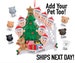 Personalized Family Christmas Ornaments - Personalized Gift 2022 Family Ornament with Pet Dog Cat Family of 2 3 4 5 6 7 People Custom Family 