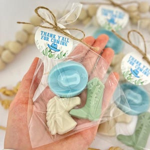 Western Soap Favors - Cowboy Baby Shower Party, First Rodeo Boy Birthday Bridal Country Gifts zdjęcie 3