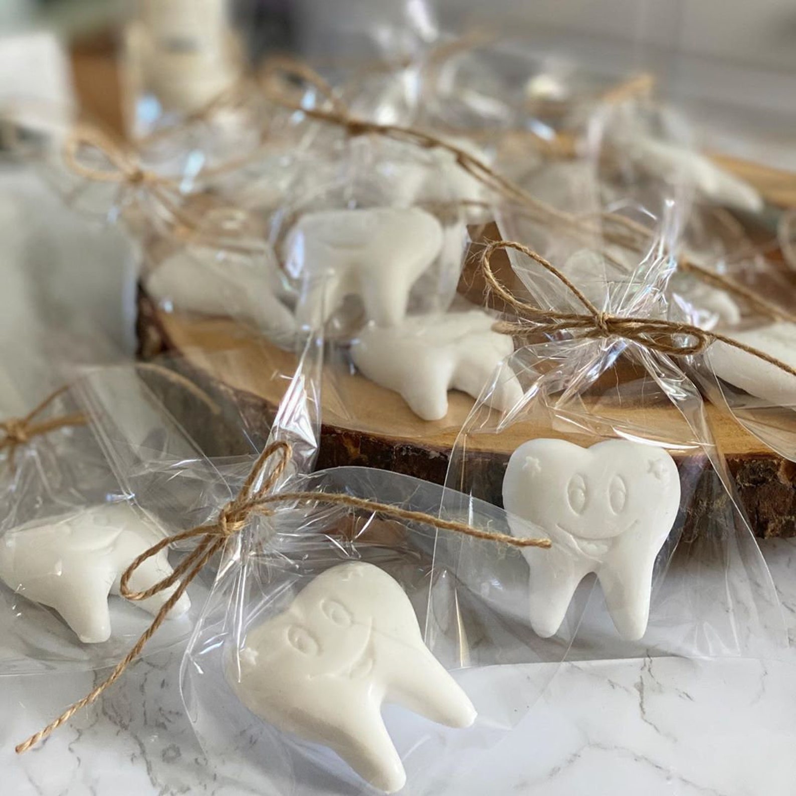 TOOTH SOAP favor Dentist soap teeth soap dental hygiene gift Etsy