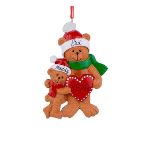 Single Parent Christmas Ornament - 2025 Single Mom Single Dad Ornament with 1 2 3 Kids , Personalized Gift Custom Single Parent, Aunt Gift