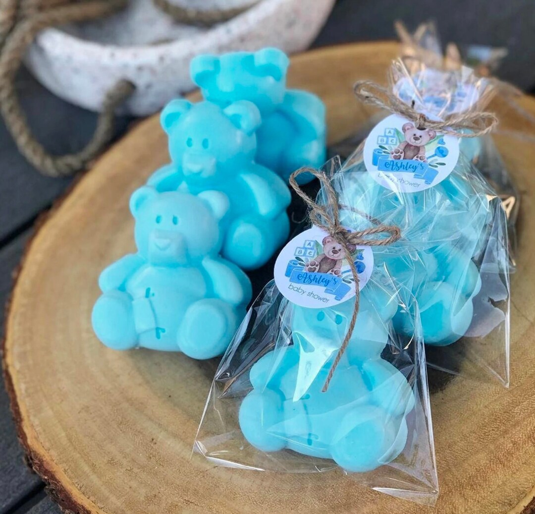 Teddy Bear Soap Favors Bear Baby Shower Decorations Boy Girl, Teddy
