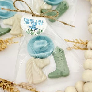 Western Soap Favors - Cowboy Baby Shower Party, First Rodeo Boy Birthday Bridal Country Gifts zdjęcie 1