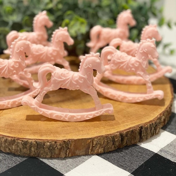 Rocking Horse Soap Favors - baby shower decorations boy, baby rocking horse decor, horse party decor, western party, cowboy birthday