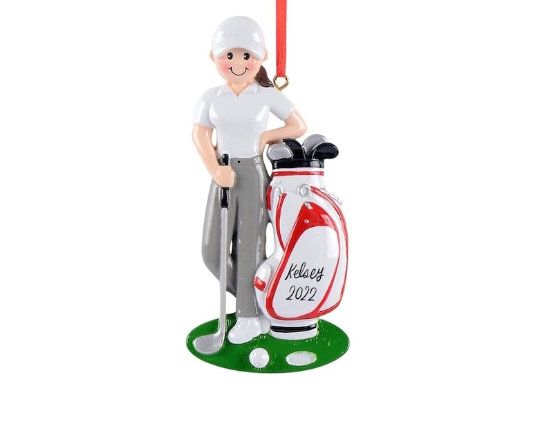 Golf Christmas Ornament Golf Gifts for Women 2022 Etsy