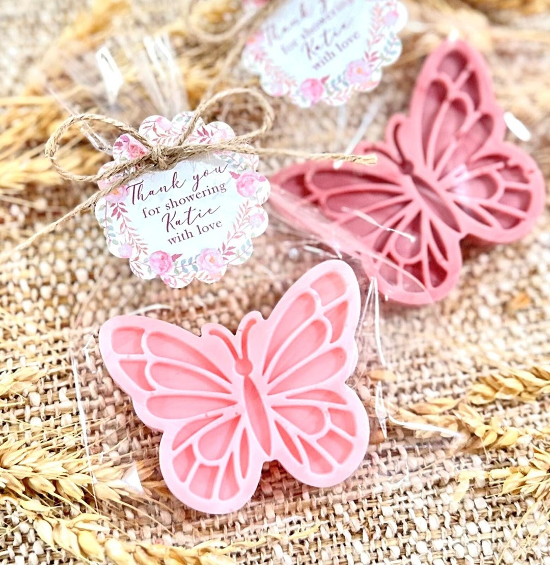 Recuerdos de jabón de mariposa, Baby Shower Girl, Decoraciones para fiesta  de despedida de soltera, Regalo para invitados, Decoración temática floral  ..., image size:1080x1109
