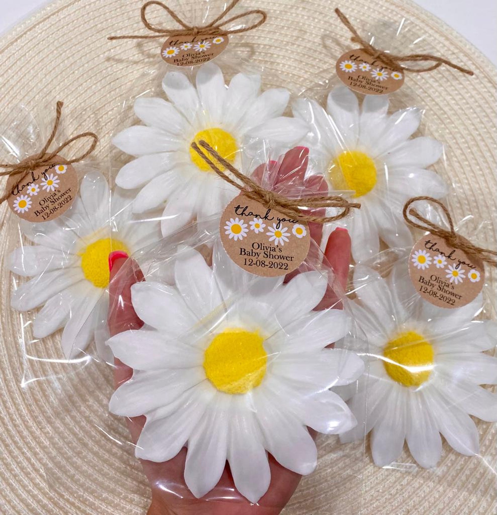 Big Daisy Soap Favors - Flower Bridal Shower Favors, Floral Daisy ...