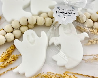 Ghost Soap Party Favors - Little Boo Almost Due, Halloween Baby Shower, Fall Decoration Gifts