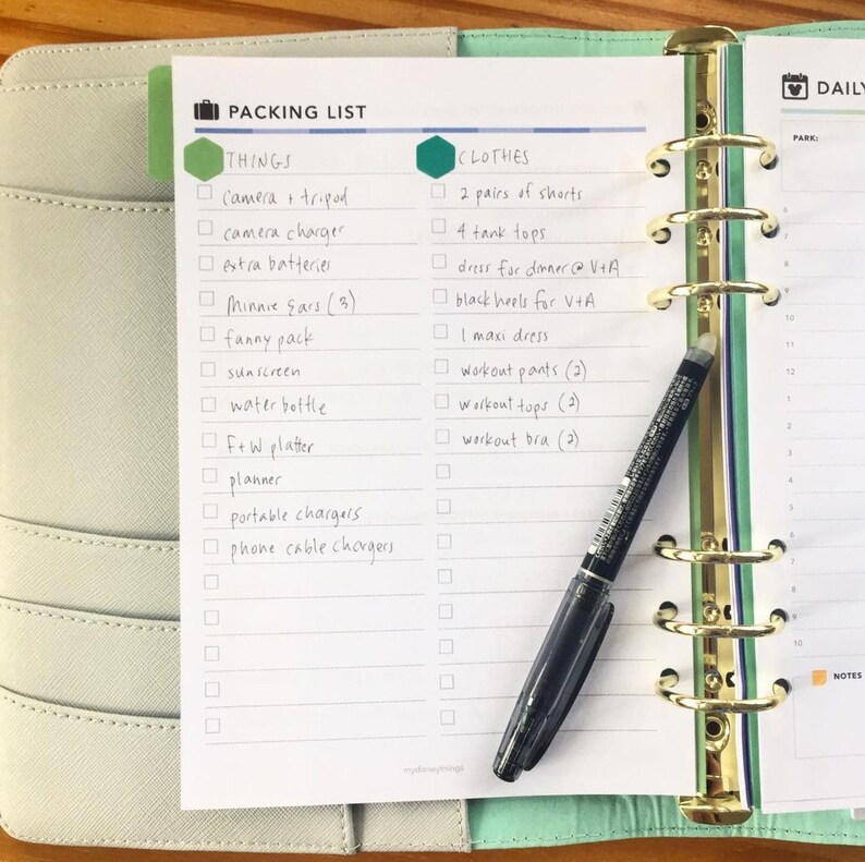 Personal Size Printable Inserts ULTIMATE Bundle Pack 68 Pgs Etsy