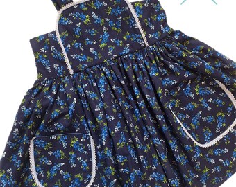 Girls Bluebonnets Dress with Pockets