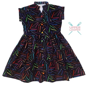 Girls and Tweens Handmade Art Class Dress