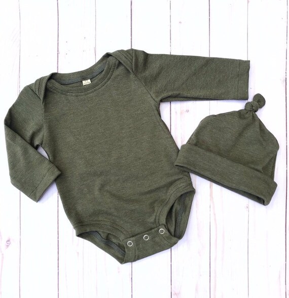 olive green baby jacket