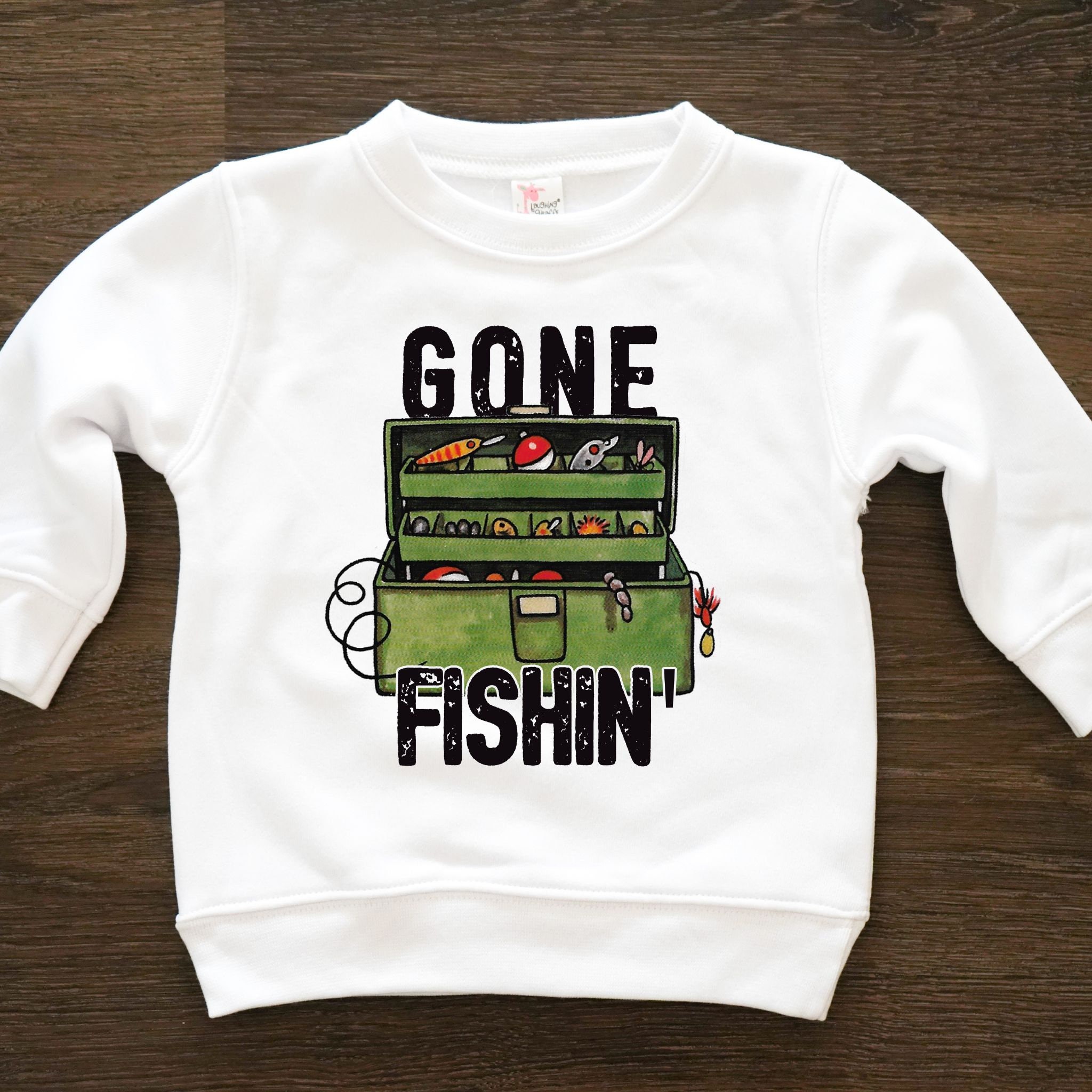 Girl Fishing Sweater 