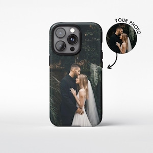 Robuste personalisierte benutzerdefinierte Photo iPhone Case | Samsung Galaxy Hülle mit Foto | Benutzerdefinierte Haustier Geschenk | Kundenspezifisches Fotogeschenk | SCHNELLER VERSAND