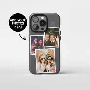 Coque photo personnalisée pour iPhone 16 Pro Max, cadeau personnalisé pour un meilleur ami Coque photo pour iPhone 14, Coque photo S23 | EXPÉDITION RAPIDE