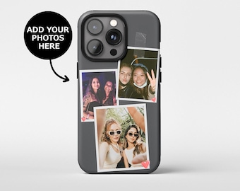 Custom Photo iPhone 16 Pro Max Case, Personalized Gift for Best Friend Photo Phone Case iPhone 14 Case, S23 Photo Case | FAST SHIPPING