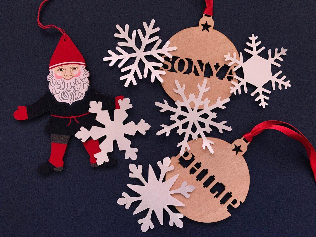 Paper Snowflakes Template PDF SVG Studio (set 2) / Cricut Cameo ...