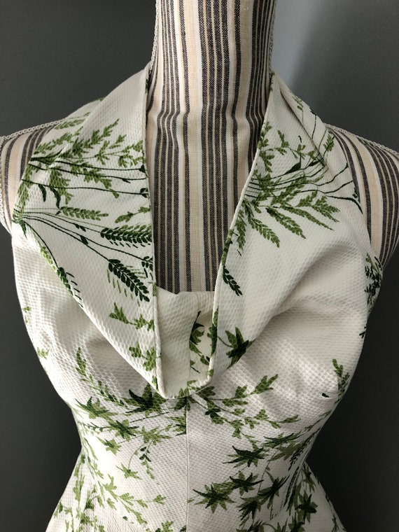 Rare VIntage Addie Masters 1950s halter dress