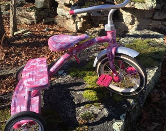 Pink Camo, Radio Flyer Tricycle, Camouflage, Toy