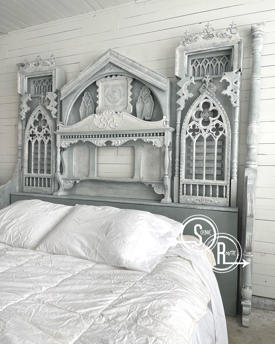Custom Headboard Custom Bed Gothic Style Headboard Etsy