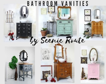 Bathroom Vanity , Farmhouse Sink , Small Bathroom Vanity , Bathroom Sink